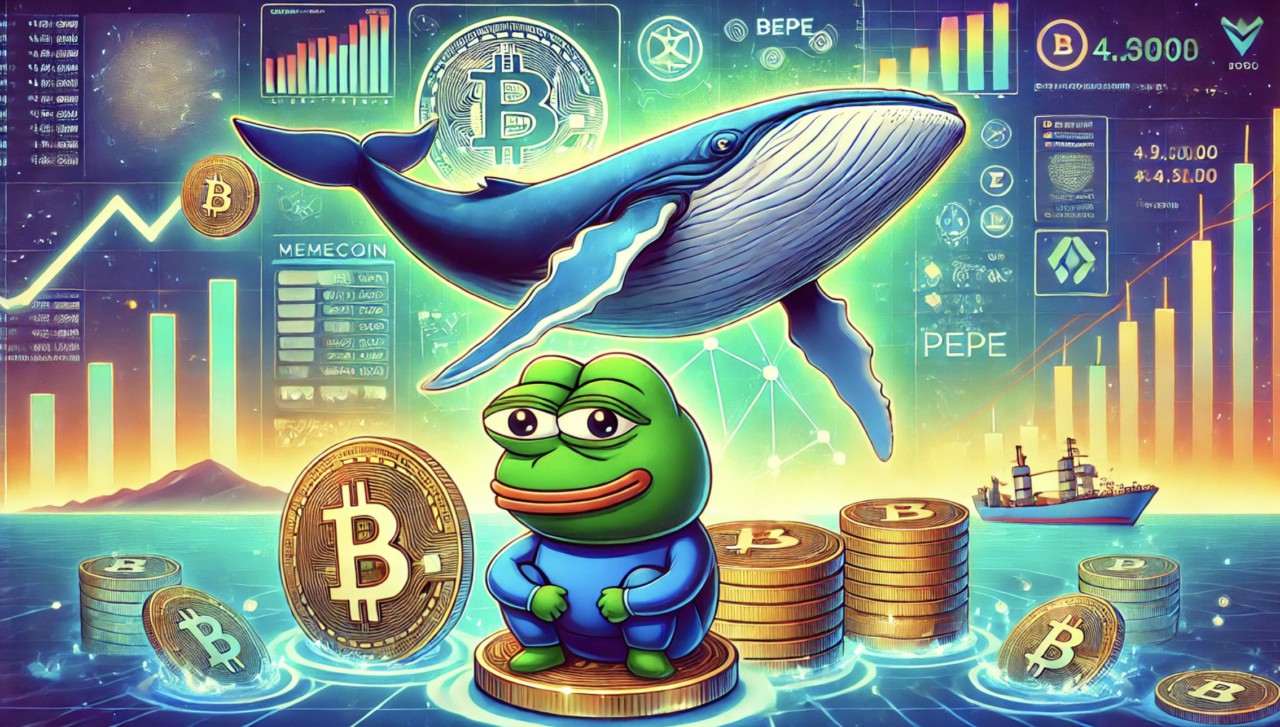 Whale Borong 33,68 Triliun Token Pepe dalam 24 Jam