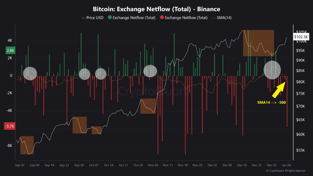 Analisis Netflow Altcoin Binance: Arus Keluar Tinggi Tandakan Bullish, Inflow Besar Tunjukkan Potensi Bearish