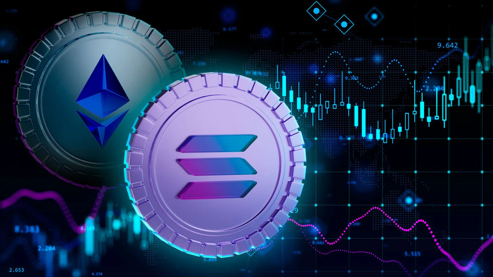 Ethereum dan Solana Terpukul Setelah Bitcoin Anjlok