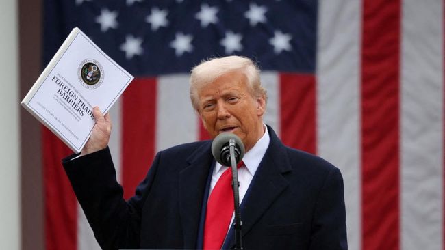 AS Jadi Paling Terpukul Usai Tarif Trump, Indeks Anjlok 4%