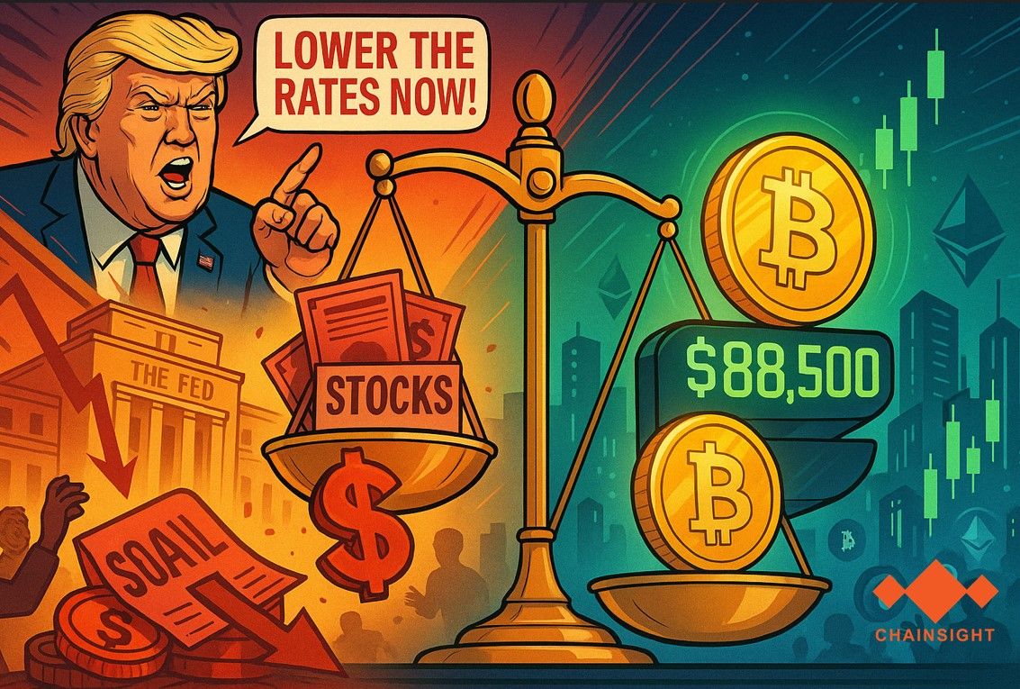 Dolar AS dan Saham Anjlok, Crypto Menguat saat Trump Tekan The Fed